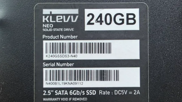 استعادة بيانات أقراص KLEVV NEO N400 SSD: بروتوكول حل Firmware Panic لمتحكم SM2258XT