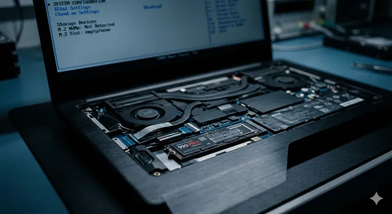 استعادة بيانات من وحدة تخزين NVMe طراز Samsung 980 Pro المحترقة