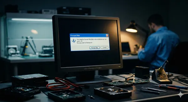 USB Drive Asking to Format? Do Not Click Yes!